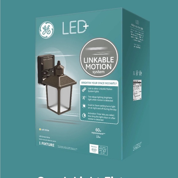 LED+ Linkable Motion Sensor Light - Brown - Picture 3 of 4